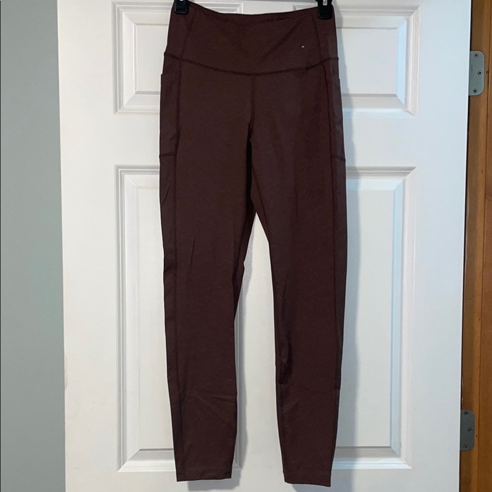 Mondetta Brown Performance Leggings High-Waisted